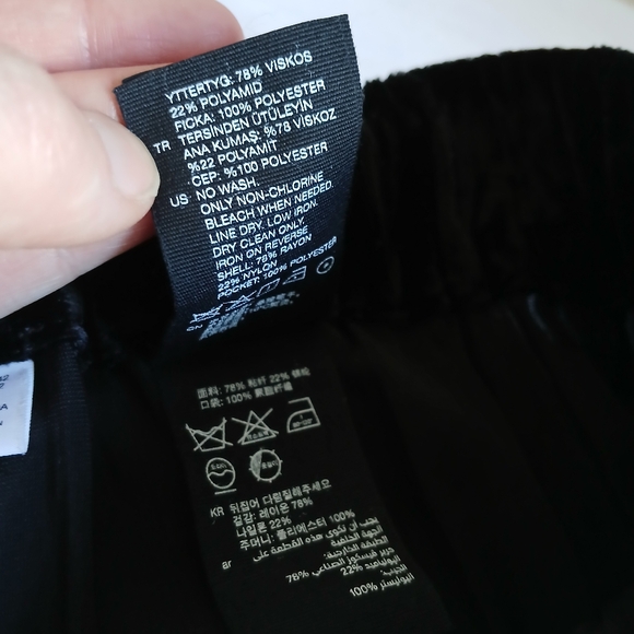 & Other Stories Black Wide Leg Pants - Picture 7 of 15